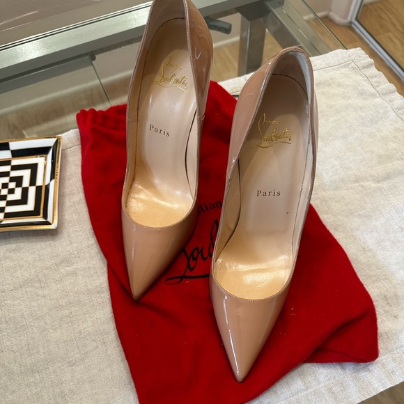 Christian Louboutin Shoes Loubouton So Kate Nude Poshmark